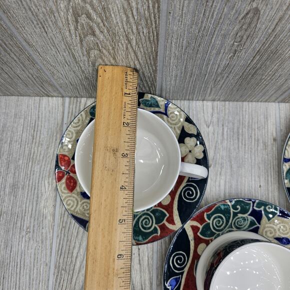 Set Of‎ 5 Christopher Stuart Optima HK201 Pasha’s Palace Cups & Saucers - Picture 3 of 5